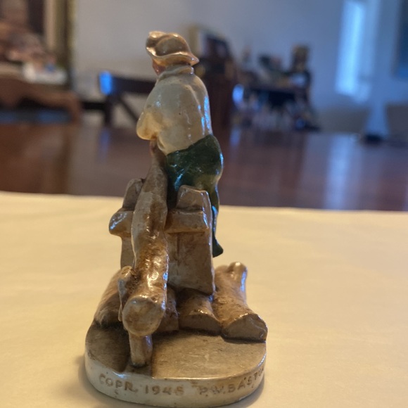 Sebastian colorful miniature figurine Jim on a raft - Picture 4 of 12